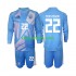 Duitsland Doelman Vierde Tenue Kinder Voetbalshirts Ter Stegen 22 2024-2025 Lange Mouwen