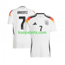EK 2024 Duitsland Thuis Tenue Heren Voetbalshirts Havertz 7 Korte Mouwen