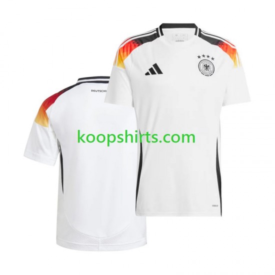 EK 2024 Duitsland Thuis Tenue Heren Voetbalshirts Korte Mouwen EK 2024 Duitsland Thuis Tenue Heren Voetbalshirts Korte Mouwen