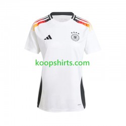 EK 2024 Duitsland Thuis Tenue Dames Voetbalshirts Korte Mouwen