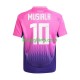EK 2024 Duitsland Uit Tenue Heren Voetbalshirts Jamal Musiala 10 Korte Mouwen