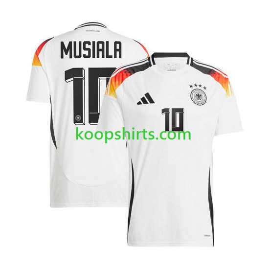 EK 2024 Duitsland Thuis Tenue Heren Voetbalshirts Jamal Musiala 10 Korte Mouwen EK 2024 Duitsland Thuis Tenue Heren Voetbalshirts Jamal Musiala 10 Korte Mouwen