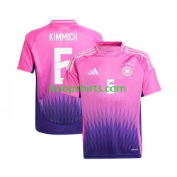 EK 2024 Duitsland Uit Tenue Heren Voetbalshirts Kimmich 6 Korte Mouwen