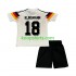 Duitsland Retro Thuis Tenue Kinder Voetbalshirts Klinsmann 18 1990 Korte Mouwen