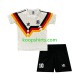 Duitsland Retro Thuis Tenue Kinder Voetbalshirts Matthaus 10 1990 Korte Mouwen
