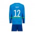WK 2022 Duitsland Doelman Thuis Tenue Kinder Voetbalshirts TRAPP 12 Lange Mouwen