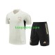 Duitsland Wit Voetbal training shirt en shorts 2023-2024 Duitsland Wit Voetbal training shirt en shorts 2023-2024