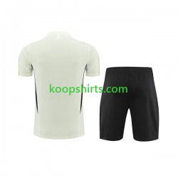 Duitsland Wit Voetbal training shirt en shorts 2023-2024
