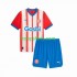 Thuis Tenue Kinder Voetbalshirts Girona 2023-2024 Korte Mouwen