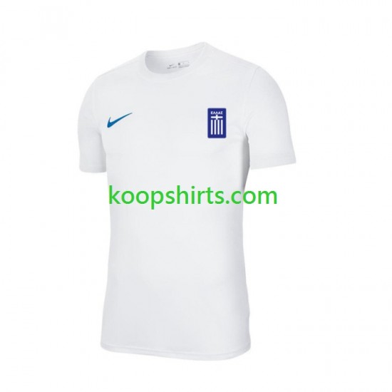 Griekenland Uit Tenue Heren Voetbalshirts 2022-2023 Korte Mouwen Griekenland Uit Tenue Heren Voetbalshirts 2022-2023 Korte Mouwen