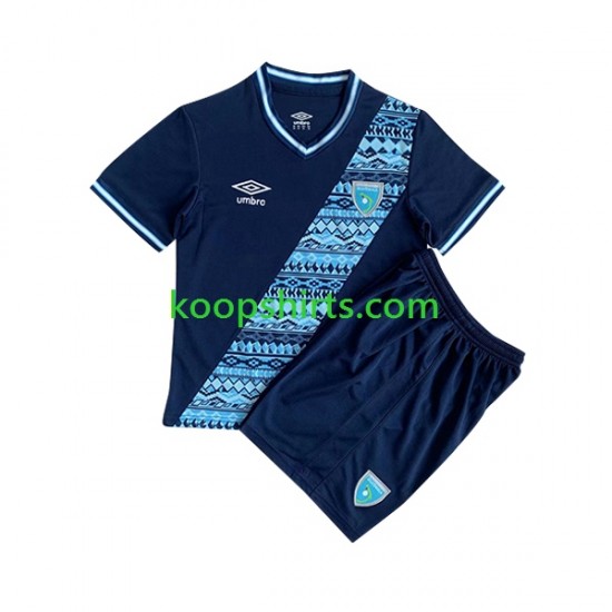Guatemala Uit Tenue Kinder Voetbalshirts 2023 Korte Mouwen Guatemala Uit Tenue Kinder Voetbalshirts 2023 Korte Mouwen