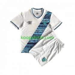 Guatemala Thuis Tenue Kinder Voetbalshirts 2023 Korte Mouwen