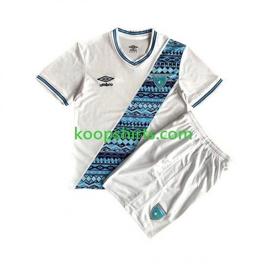 Guatemala Thuis Tenue Kinder Voetbalshirts 2023 Korte Mouwen Guatemala Thuis Tenue Kinder Voetbalshirts 2023 Korte Mouwen