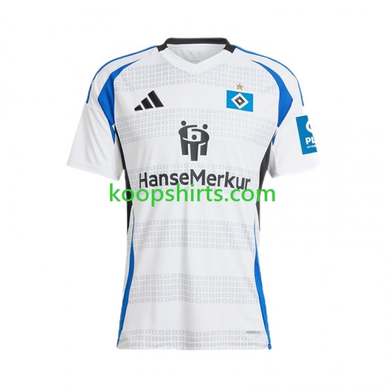 Hamburger SV Thuis Tenue Heren Voetbalshirts 2024-2025 Korte Mouwen Hamburger SV Thuis Tenue Heren Voetbalshirts 2024-2025 Korte Mouwen