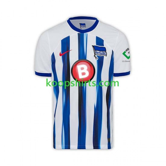 Hertha BSC Thuis Tenue Heren Voetbalshirts 2023-2024 Korte Mouwen Hertha BSC Thuis Tenue Heren Voetbalshirts 2023-2024 Korte Mouwen