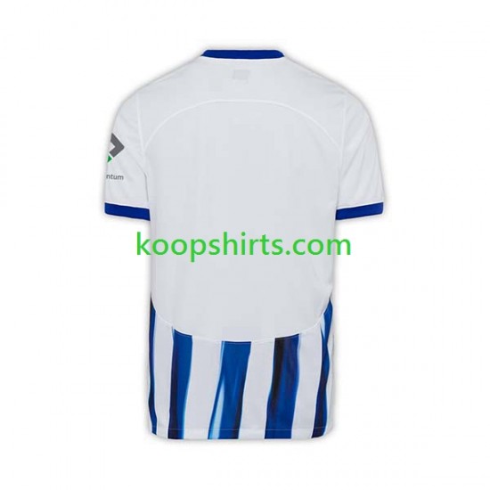 Hertha BSC Thuis Tenue Heren Voetbalshirts 2023-2024 Korte Mouwen