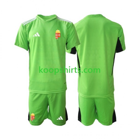 Hongarije Doelman Thuis Tenue Kinder Voetbalshirts 2022 Korte Mouwen Hongarije Doelman Thuis Tenue Kinder Voetbalshirts 2022 Korte Mouwen