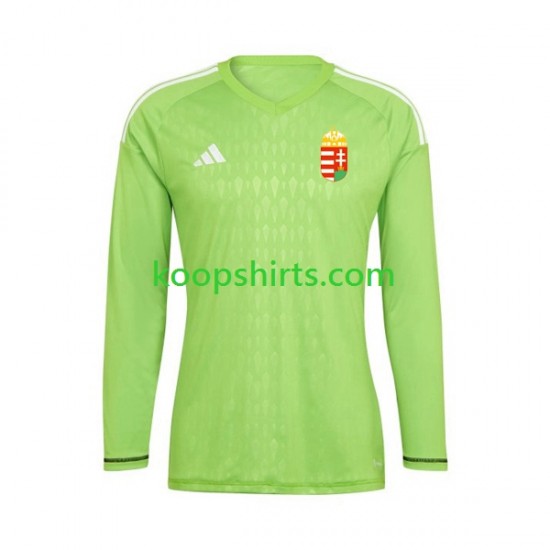 Hongarije Doelman Thuis Tenue Heren Voetbalshirts 2022 Lange Mouwen Hongarije Doelman Thuis Tenue Heren Voetbalshirts 2022 Lange Mouwen