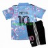 Derde Tenue Kinder Voetbalshirts Inte Miami Lionel Messi 10 2023-2024 Korte Mouwen