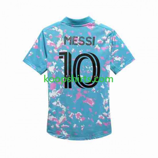 Derde Tenue Heren Voetbalshirts Inte Miami Lionel Messi 10 2023-2024 Korte Mouwen