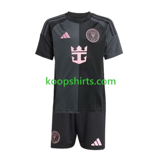 Inter Miami Uit Tenue Kinder Voetbalshirts 2024-2025 Korte Mouwen Inter Miami Uit Tenue Kinder Voetbalshirts 2024-2025 Korte Mouwen