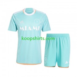 Inter Miami Derde Tenue Kinder Voetbalshirts 2024-2025 Korte Mouwen