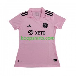 Inter Miami Thuis Tenue Dames Voetbalshirts 2023-2024 Korte Mouwen