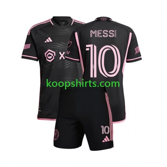 Inter Miami Uit Tenue Kinder Voetbalshirts Lionel Messi 10 2023 Korte Mouwen Inter Miami Uit Tenue Kinder Voetbalshirts Lionel Messi 10 2023 Korte Mouwen