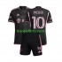 Inter Miami Uit Tenue Kinder Voetbalshirts Lionel Messi 10 2023 Korte Mouwen