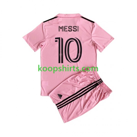 Inter Miami Thuis Tenue Kinder Voetbalshirts Lionel Messi 10 2023 Korte Mouwen Inter Miami Thuis Tenue Kinder Voetbalshirts Lionel Messi 10 2023 Korte Mouwen