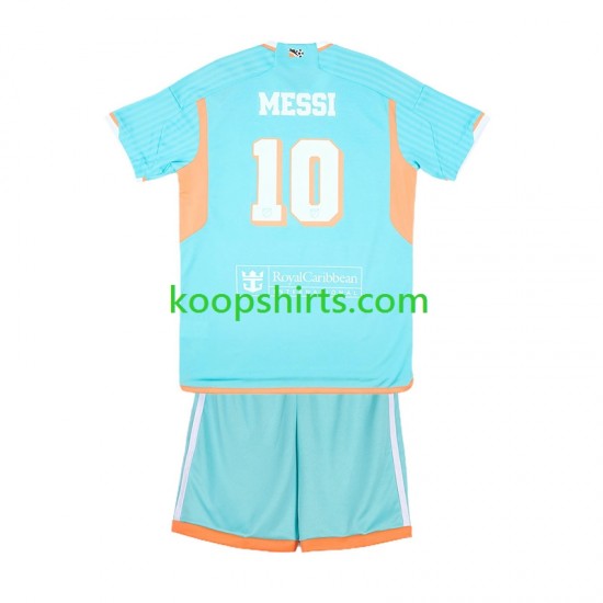 Inter Miami Derde Tenue Kinder Voetbalshirts Lionel Messi 10 2024-2025 Korte Mouwen Inter Miami Derde Tenue Kinder Voetbalshirts Lionel Messi 10 2024-2025 Korte Mouwen