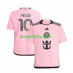 Inter Miami Thuis Tenue Heren Voetbalshirts Lionel Messi 10 2024 Korte Mouwen