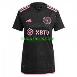 Inter Miami Uit Tenue Dames Voetbalshirts Lionel Messi 10 2023 Korte Mouwen
