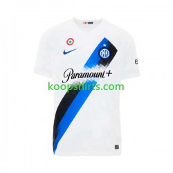 Inter Milan Uit Tenue Heren Voetbalshirts 2023-2024 Korte Mouwen