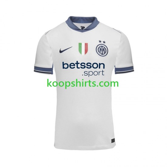 Inter Milan Uit Tenue Heren Voetbalshirts 2024-2025 Korte Mouwen Inter Milan Uit Tenue Heren Voetbalshirts 2024-2025 Korte Mouwen