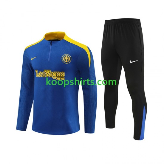 Inter Milan Blauw Sweatshirts Pak 2024-2025 Inter Milan Blauw Sweatshirts Pak 2024-2025