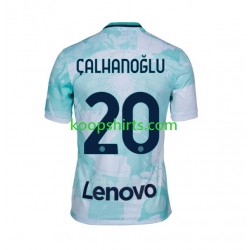 Inter Milan Uit Tenue Heren Voetbalshirts Hakan Calhanoglu 20 2022-2023 Korte Mouwen