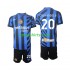 Inter Milan Thuis Tenue Kinder Voetbalshirts Hakan Calhanoglu 20 2024-2025 Korte Mouwen