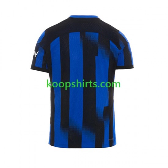 Inter Milan Thuis Tenue Heren Voetbalshirts 2023-2024 Korte Mouwen