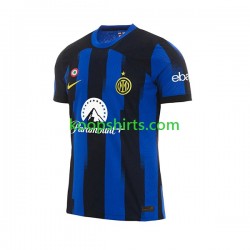 Inter Milan Thuis Tenue Heren Voetbalshirts 2023-2024 Korte Mouwen