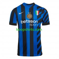 Inter Milan Thuis Tenue Heren Voetbalshirts 2024-2025 Korte Mouwen