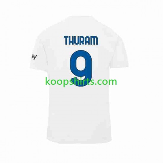 Inter Milan Uit Tenue Heren Voetbalshirts Marcus Thuram 9 2023-2024 Korte Mouwen Inter Milan Uit Tenue Heren Voetbalshirts Marcus Thuram 9 2023-2024 Korte Mouwen