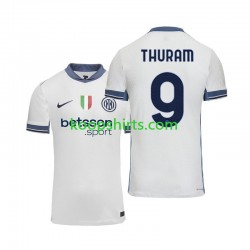 Inter Milan Uit Tenue Heren Voetbalshirts Marcus Thuram 9 2024-2025 Korte Mouwen