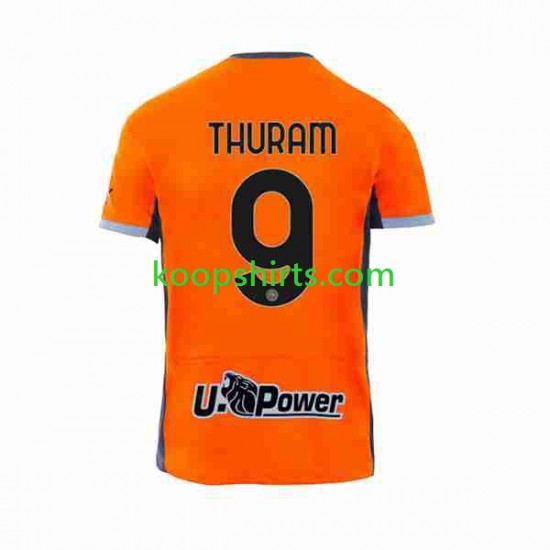 Inter Milan Derde Tenue Heren Voetbalshirts Marcus Thuram 9 2023-2024 Korte Mouwen Inter Milan Derde Tenue Heren Voetbalshirts Marcus Thuram 9 2023-2024 Korte Mouwen