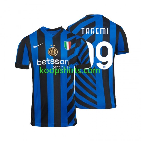 Inter Milan Thuis Tenue Heren Voetbalshirts Mehdi Taremi 99 2024-2025 Korte Mouwen Inter Milan Thuis Tenue Heren Voetbalshirts Mehdi Taremi 99 2024-2025 Korte Mouwen