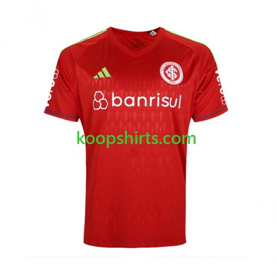 Internacional Doelman Thuis Tenue Heren Voetbalshirts 2023-2024 Korte Mouwen Internacional Doelman Thuis Tenue Heren Voetbalshirts 2023-2024 Korte Mouwen