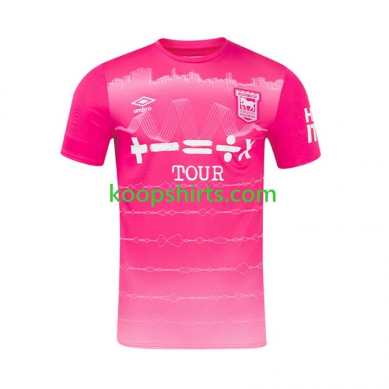 Derde Tenue Heren Voetbalshirts Ipswich Town 2024-2025 Korte Mouwen Derde Tenue Heren Voetbalshirts Ipswich Town 2024-2025 Korte Mouwen