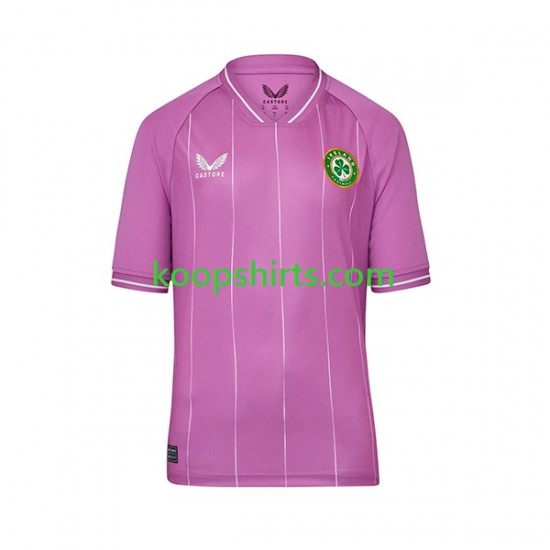 Ierland Doelman Thuis Tenue Heren Voetbalshirts 2023 Korte Mouwen Ierland Doelman Thuis Tenue Heren Voetbalshirts 2023 Korte Mouwen