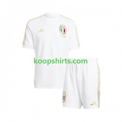 Italië Thuis Tenue Kinder Voetbalshirts 2023 Anniversary Korte Mouwen