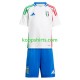 EK 2024 Italië Uit Tenue Kinder Voetbalshirts Korte Mouwen